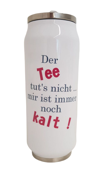Edelstahl-Thermodose / Thermobecher "Tee"