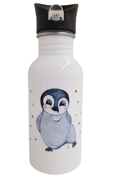 Edelstahltrinkflasche Pinguin